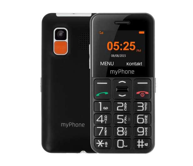 myPhone Halo EASY czarny - 373253 - zdjęcie 6
